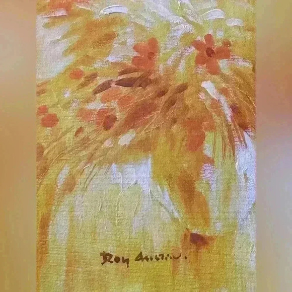 Beautiful Roy Austin Original Handmade Painting Blonde Girl - Picture 4 of 14